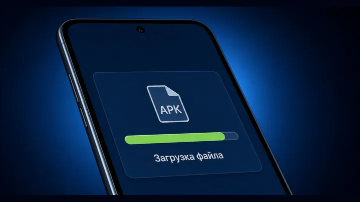 Скачивание APK 1xBet на андроид-смартфон